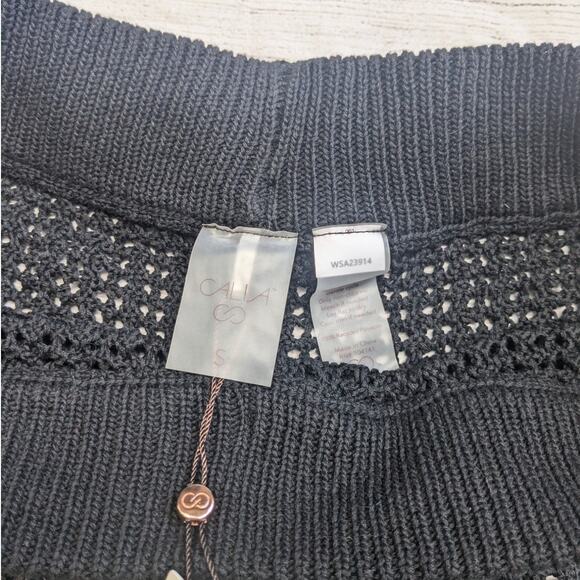Calia by Carrie Underwood Cover Up Crochet Sweater shorts NEW - Picture 5 of 5